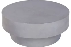 Mesa de Centro de Hormigón Gris 91x91 cm MB-224640