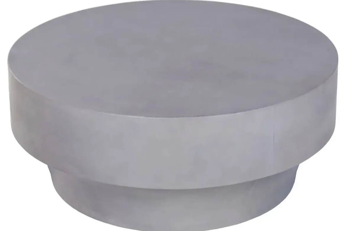 Mesa de Centro de Hormigón Gris 91x91 cm MB-224640