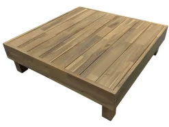 Mesa de Centro de Jardín en Madera de Acacia MB-224143