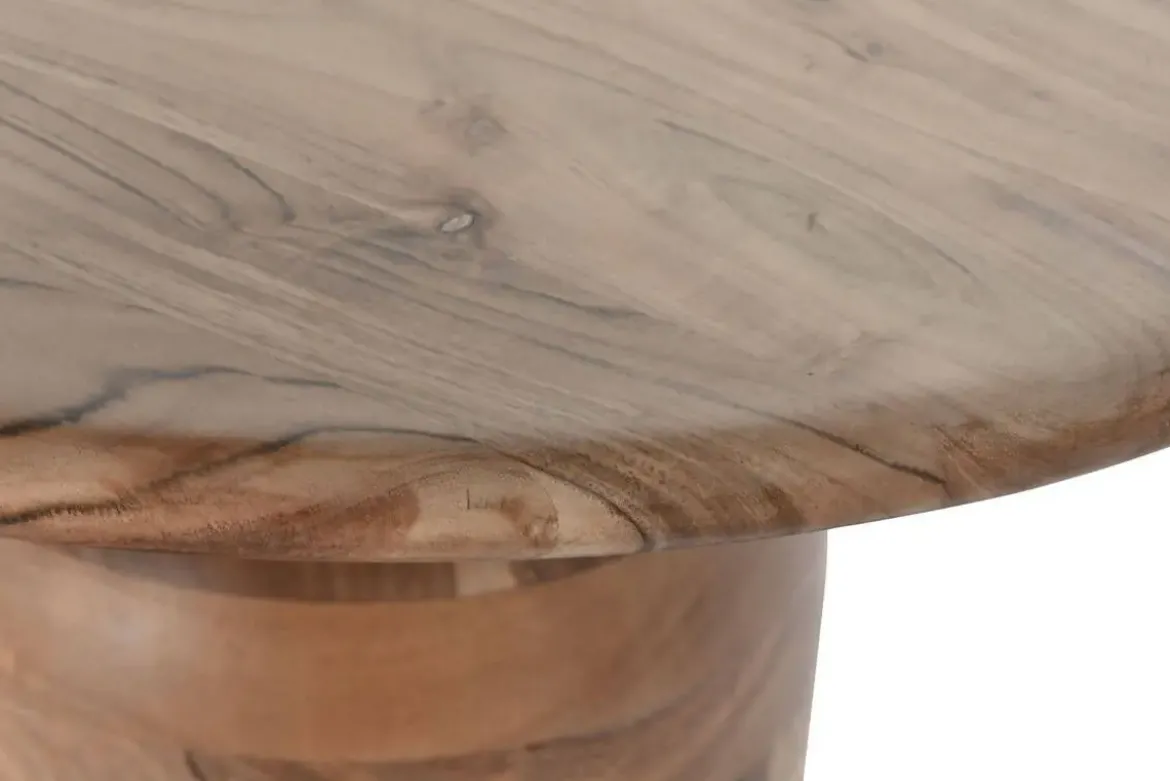 Mesa de Centro de Madera Acacia Marrón 135 cm MB-207412