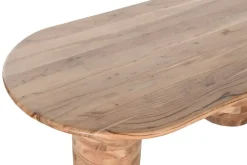 Mesa de Centro de Madera Acacia Marrón 135 cm MB-207412