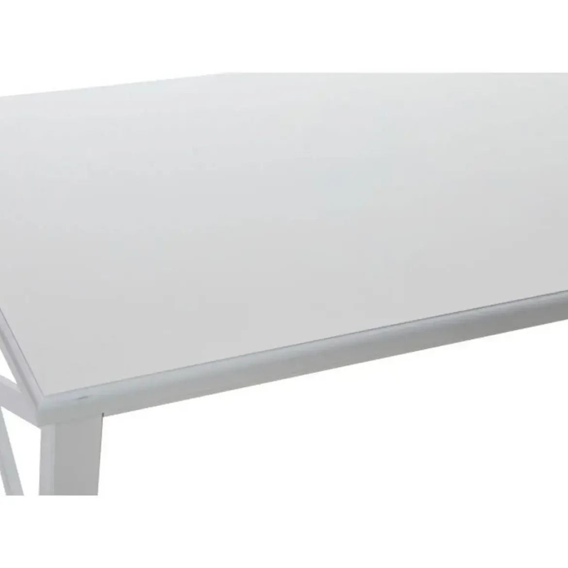 Mesa de Centro de Madera Color Blanco MB-196125