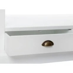 Mesa de Centro de Madera Color Blanco MB-196125