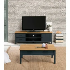 Mesa de Centro de Madera con Cajón MIRANDA
