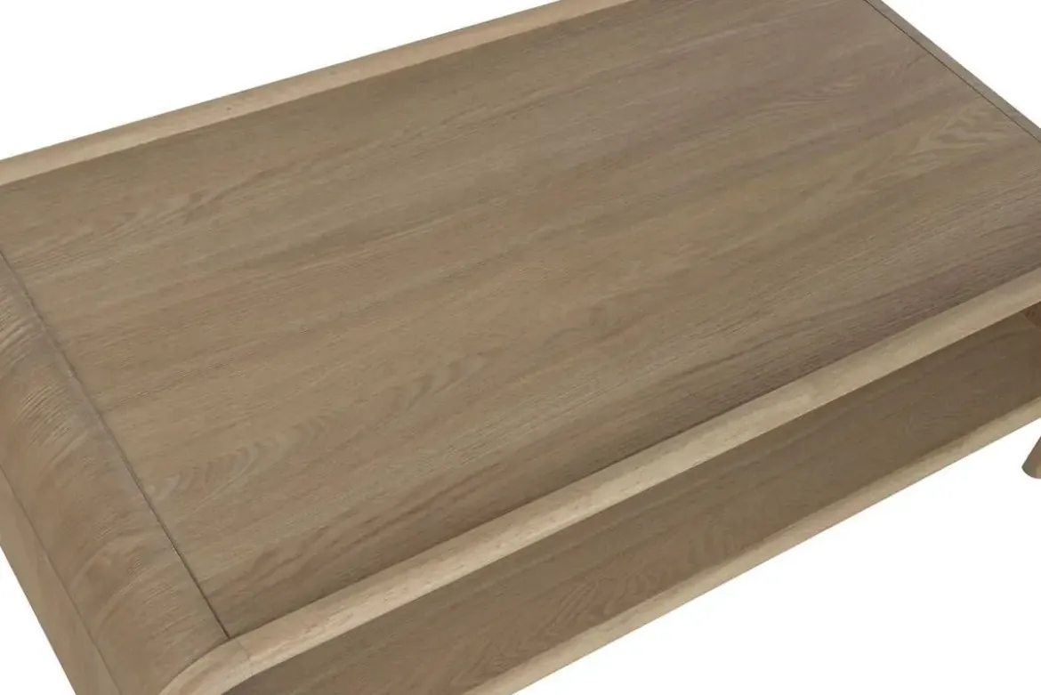Mesa de Centro de Madera de Abeto Natural 120 cm MB-222241