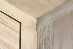 Mesa de Centro de Madera de Acacia con Cajón Natural MB-209027