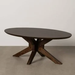 Mesa de Centro de Madera de Mango 110 cm 614764