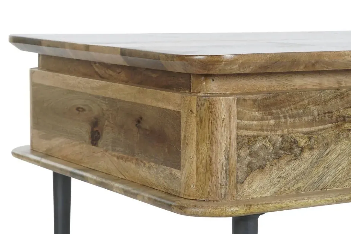 Mesa de Centro de Madera de Mango con Cajón MB-206310