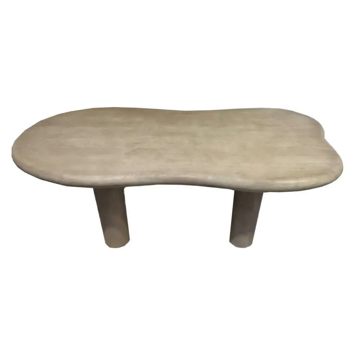 Mesa de Centro de Madera de Mango Natural MB-227981