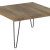 Mesa de centro de madera de Olmo viejo GABAR DECO modelo 8409