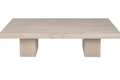 Mesa de Centro de Madera Olmo Macizo 170 cm Natural MB-226317