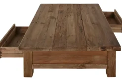 Mesa de Centro de Madera Reciclada y Pino 130 cm MB-217915