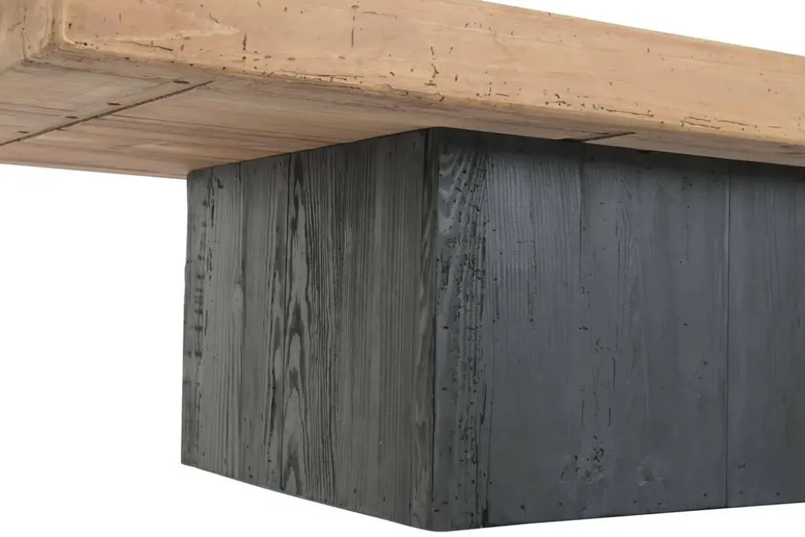 Mesa de Centro de Madera Reciclada y Pino 135 cm MB-222931