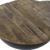 Mesa de centro de Madera y Metal Estilo Industrial MB-189857