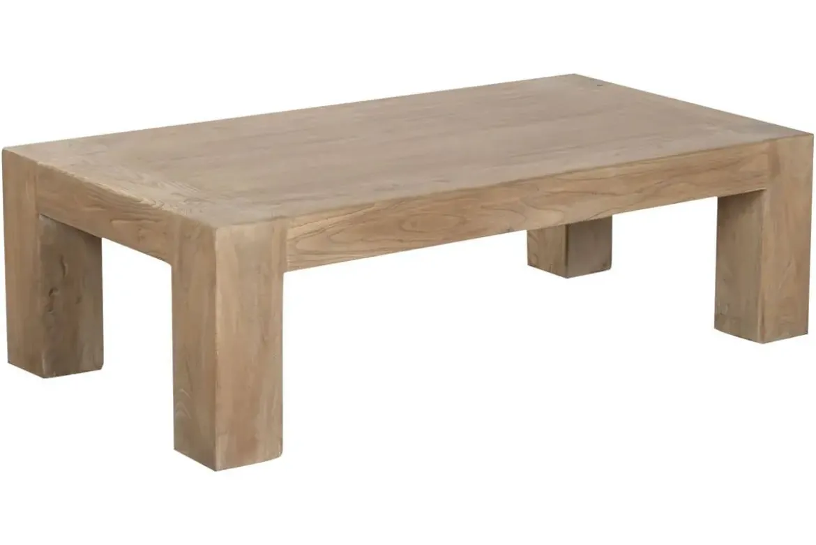 Mesa de Centro de Olmo Macizo 140 cm MB-219986