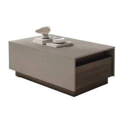 Mesa de Centro Elevable con 2 Cajones Melamina DRAWER ZÓCALO ND5055