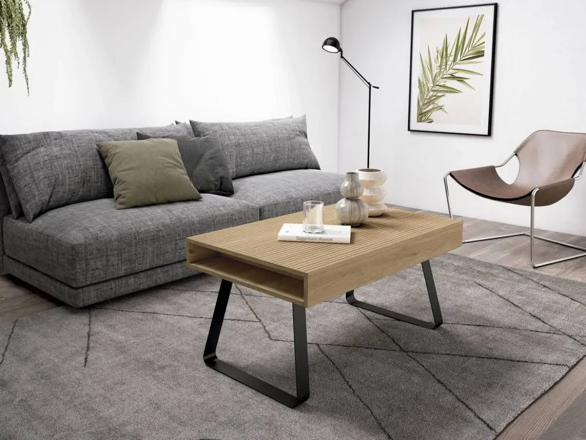 Mesa de Centro Elevable de Melamina LIFT Pata Belt ND5070