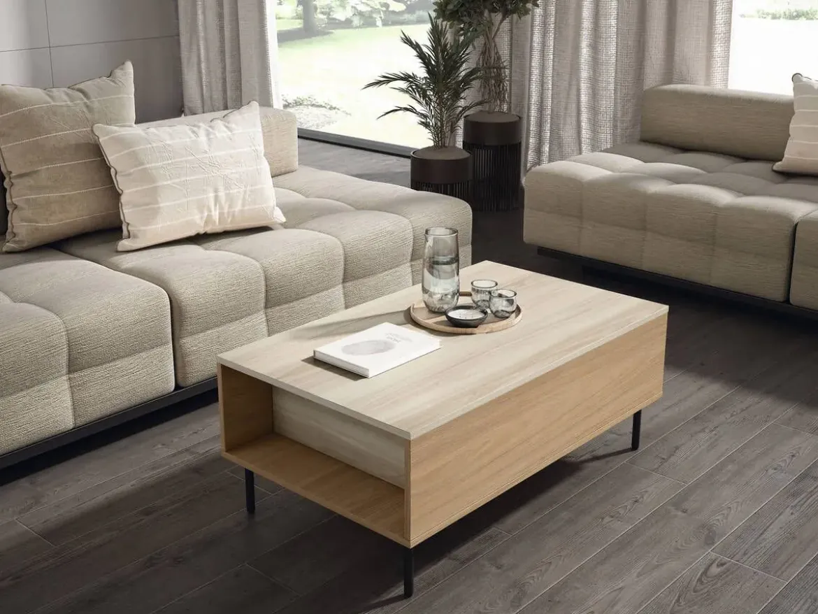 Mesa de Centro Elevable de Melamina DUTTY ND5045