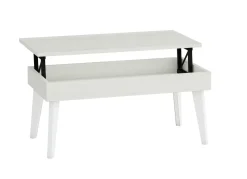 Mesa de Centro Elevable 100x50 cm con Pata Metálica Inclinada M814