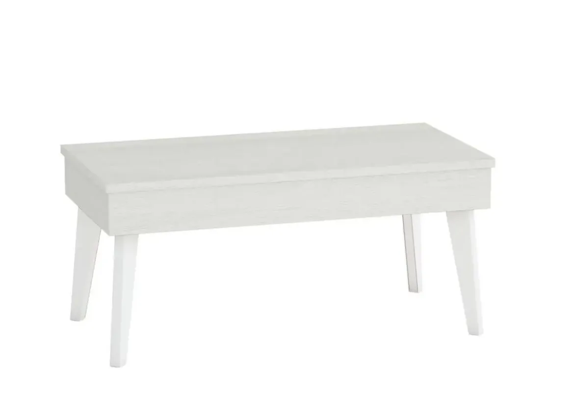 Mesa de Centro Elevable 100x50 cm con Pata Metálica Inclinada M814