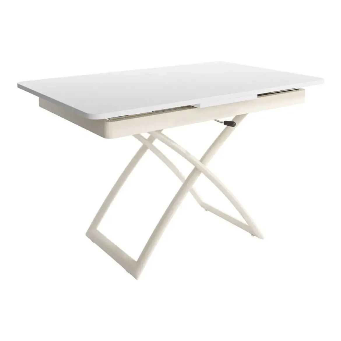 Mesa de Centro Elevable y Extensible con Ruedas LLANES