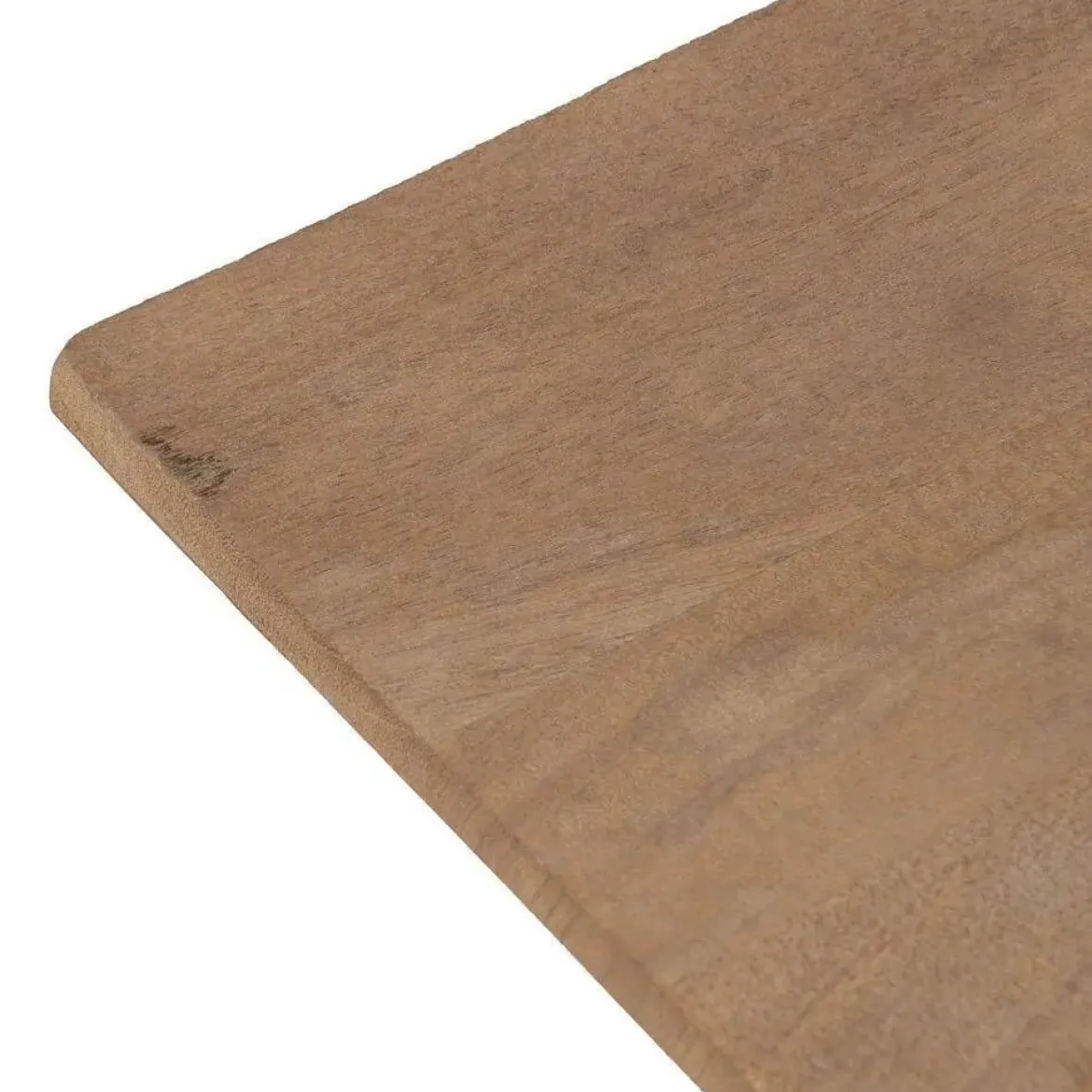 Mesa de Centro Natural de Madera de Mango y Patas de Hierro 150 cm 612852