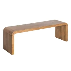 Mesa de Centro Natural de Madera de Mango 615872