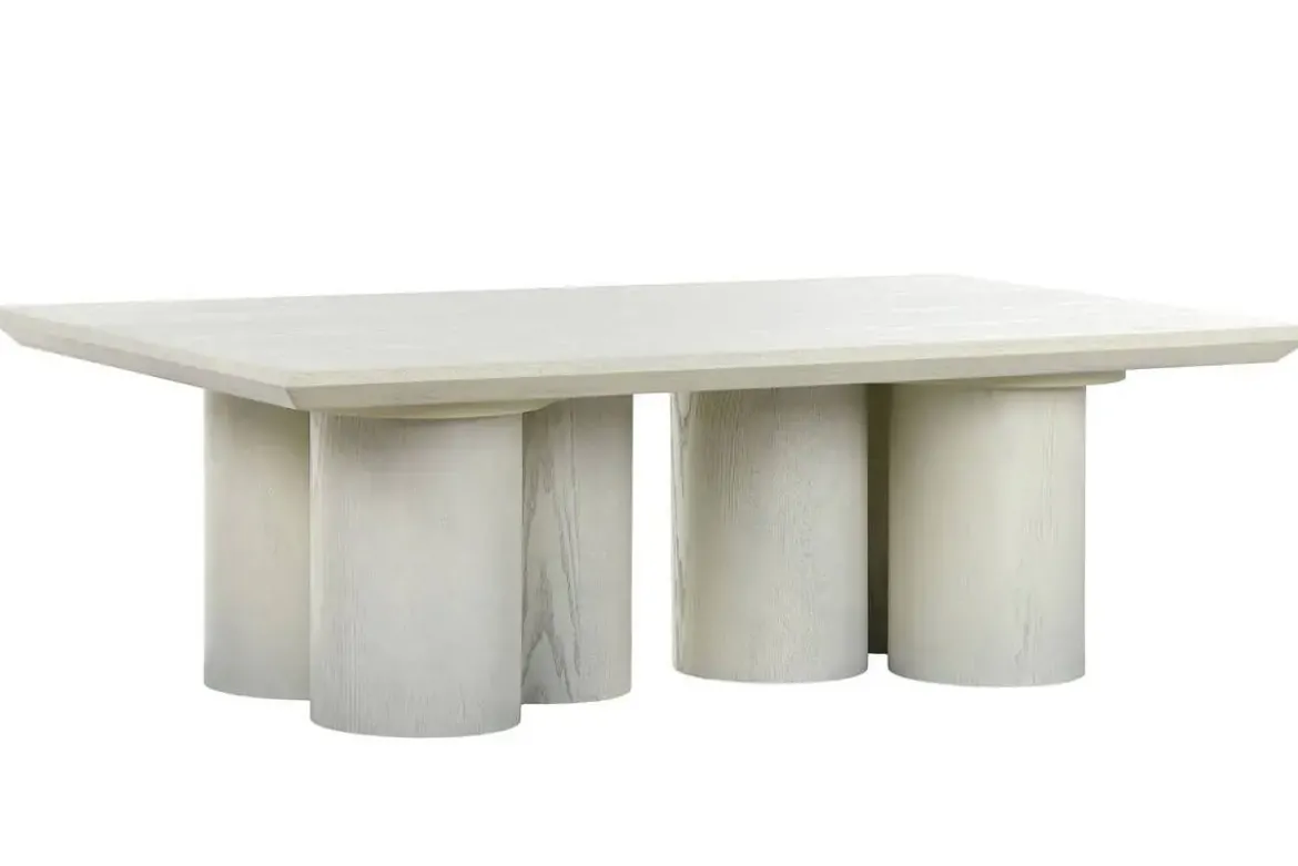Mesa de Centro Rectangular Acabado Similar Madera MDF MB-215391