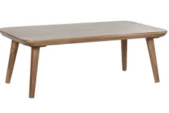 Mesa de Centro Rectangular de Madera de Acacia Marrón Claro MB-214730