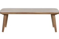 Mesa de Centro Rectangular de Madera de Acacia Marrón Claro MB-214730