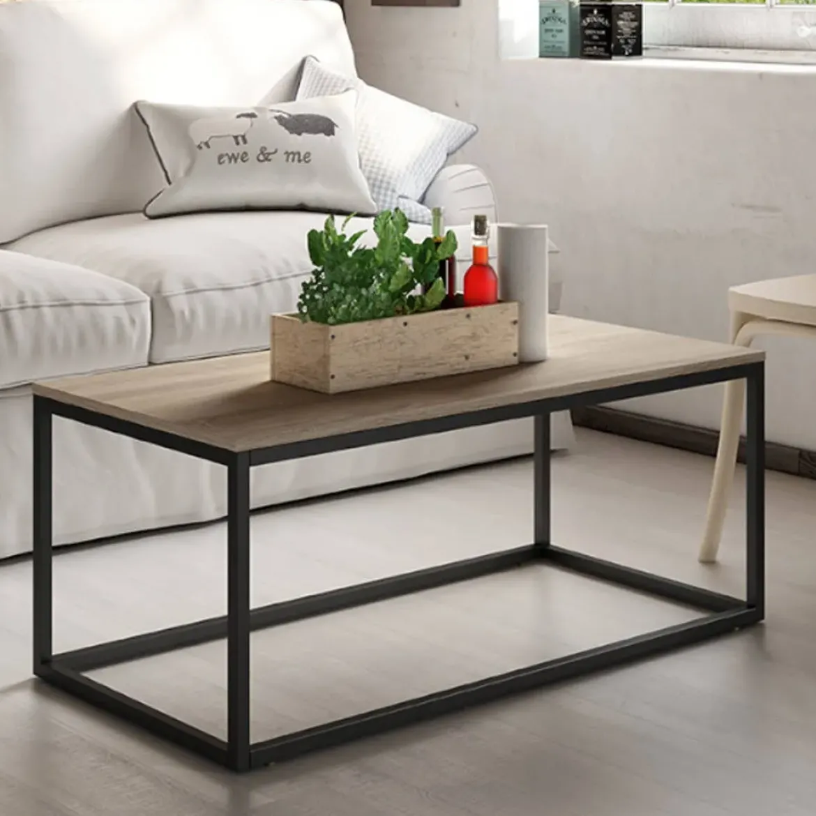 Mesa de Centro Rectangular de 100x50 cm PACÍFICO CNG022N