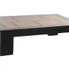 Mesa de Centro Rectangular en Madera de Acacia Negra MB-197182