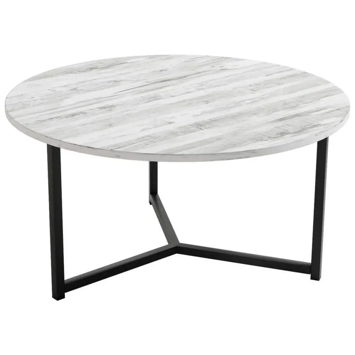 Mesa de Centro Redonda de 80 cm PACÍFICO CNG020N