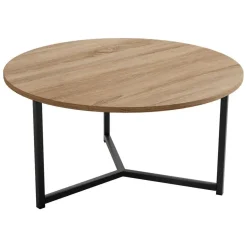 Mesa de Centro Redonda de 80 cm PACÍFICO CNG020N