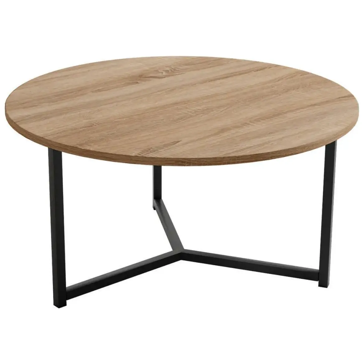 Mesa de Centro Redonda de 80 cm PACÍFICO CNG020N