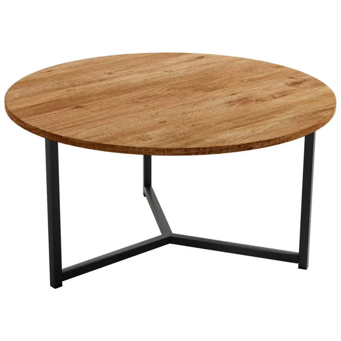 Mesa de Centro Redonda de 80 cm PACÍFICO CNG020N