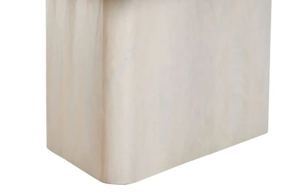Mesa de Centro Set 2 de Madera de Mango Natural MB-213349