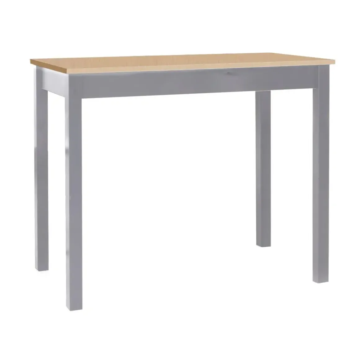 Mesa de Cocina Alta Aluminio con Tapa Laminada SENA 119/AL