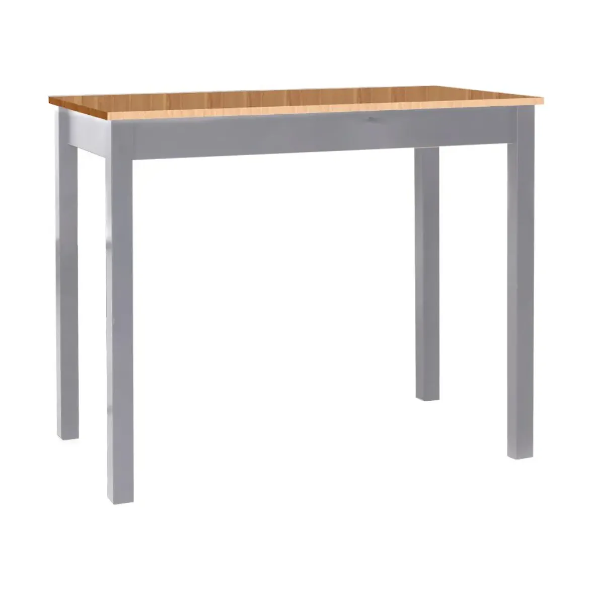 Mesa de Cocina Alta Aluminio con Tapa Laminada SENA 119/AL