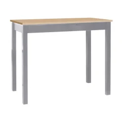 Mesa de Cocina Alta Aluminio con Tapa Laminada SENA 119/AL