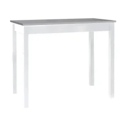 Mesa de Cocina Alta Blanca con Tapa Laminada SENA 119/BL