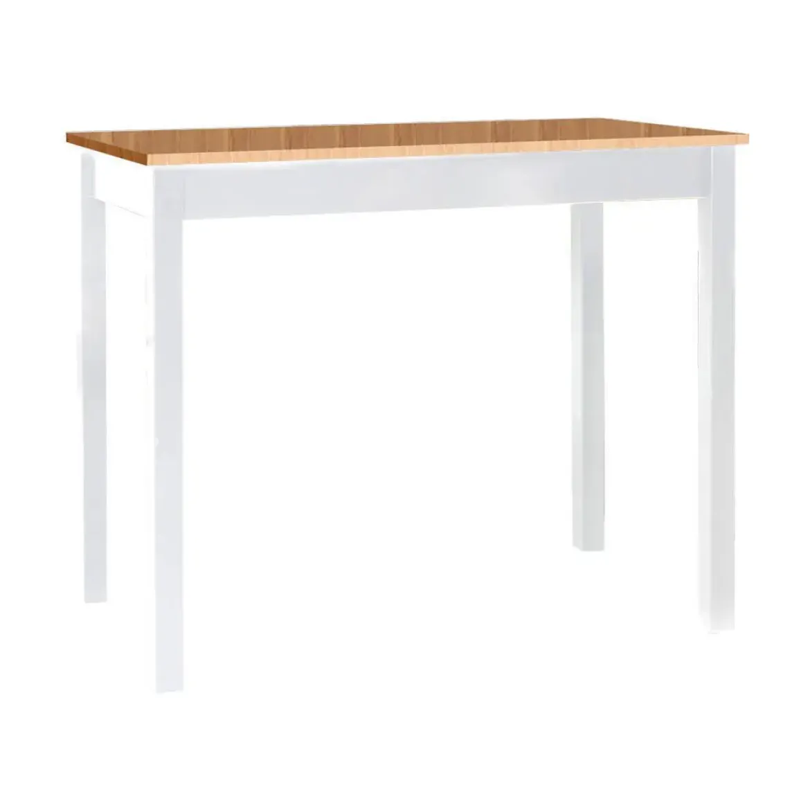Mesa de Cocina Alta Blanca con Tapa Laminada SENA 119/BL