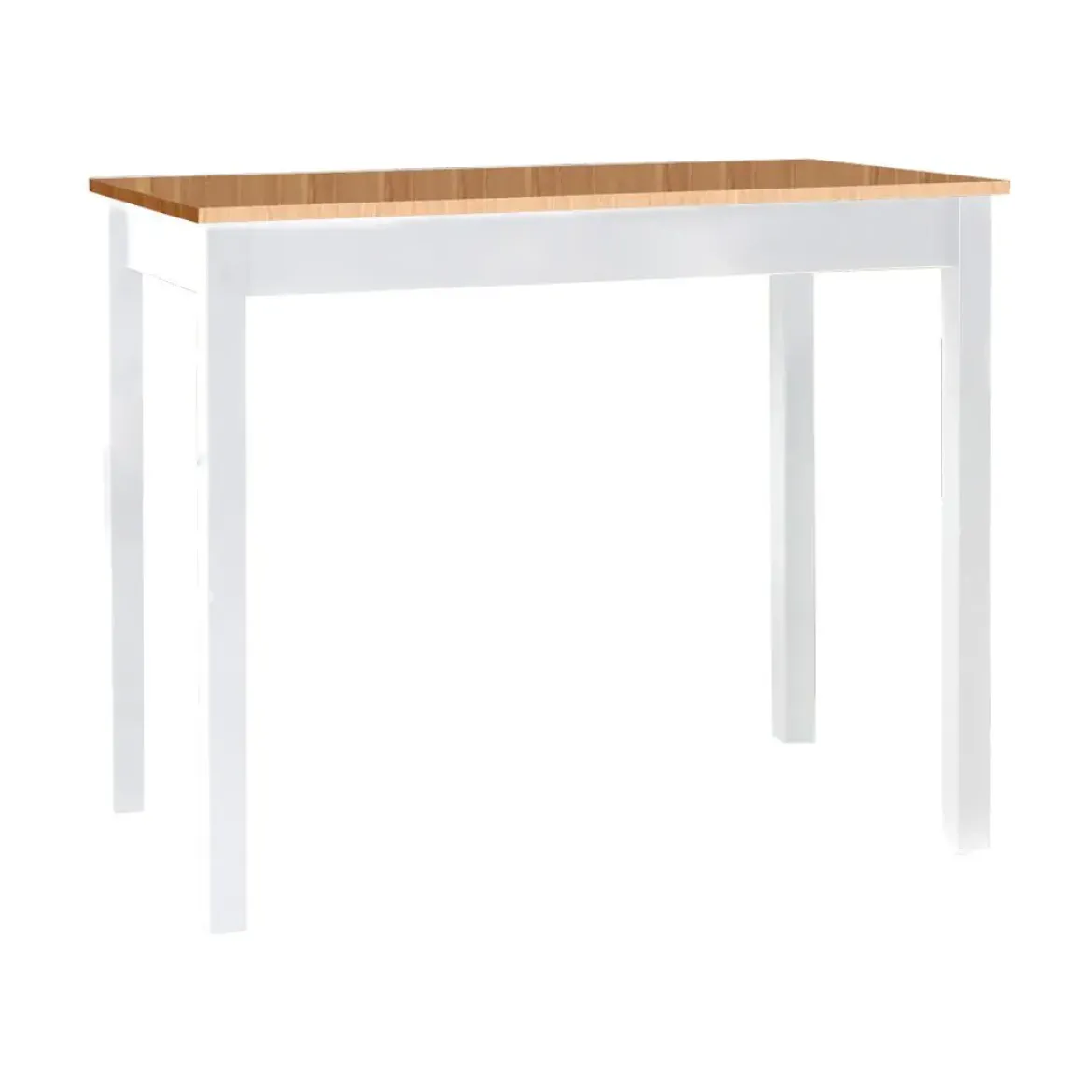 Mesa de Cocina Alta Blanca con Tapa Laminada SENA 119/BL