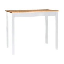 Mesa de Cocina Alta Blanca con Tapa Laminada SENA 119/BL