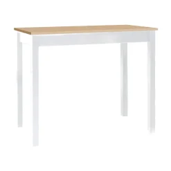 Mesa de Cocina Alta Blanca con Tapa Laminada SENA 119/BL