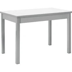 Mesa de Cocina Aluminio con Tablero de Cristal CIGALES 156