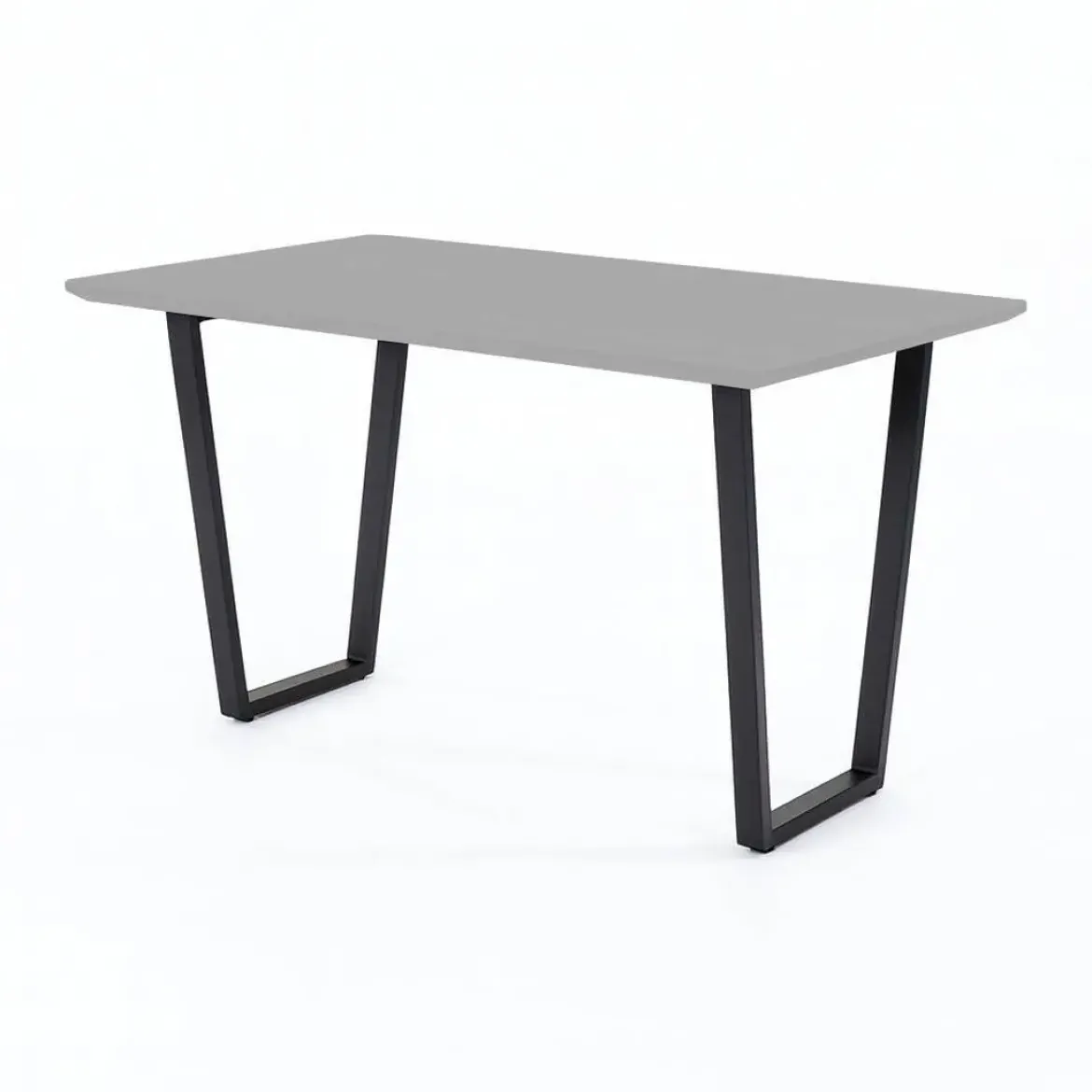 Mesa de Cocina con Patas de Aluminio y Tapa Laminada DALIA