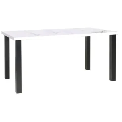 Mesa de Cocina con Patas de Metal y Tablero Laminado 148 ARCOS