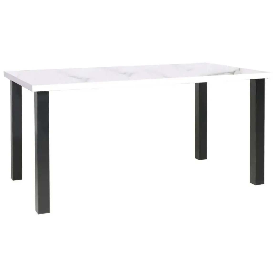 Mesa de Cocina con Patas de Metal y Tablero Laminado 148 ARCOS