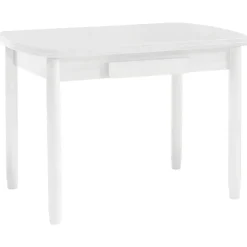 Mesa de Cocina de Madera Extensible con Apertura de Alas 0317